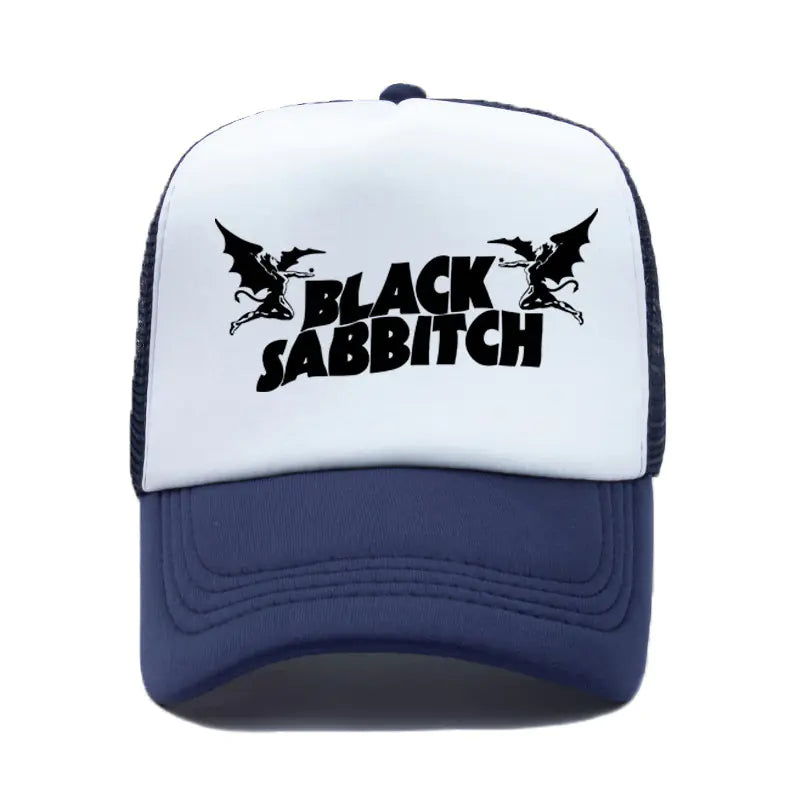 Black Sabbath Mesh Baseball Cap - Heavy Metal Style
