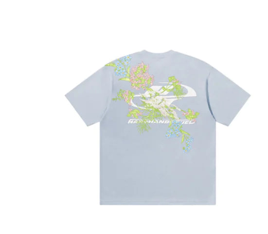 Floral Embroidered Short Sleeve T-shirt
