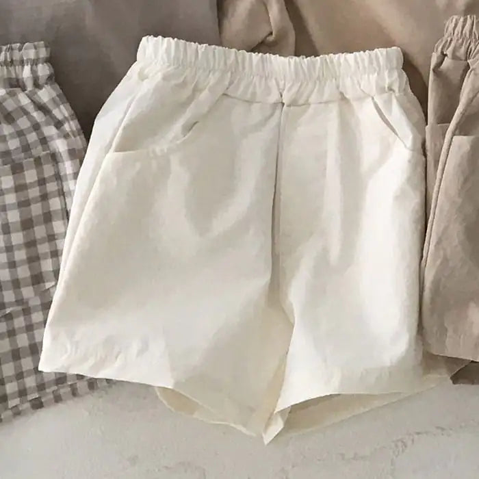 Summer Baby Cotton Linen Casual Shorts - Thin & Comfortable