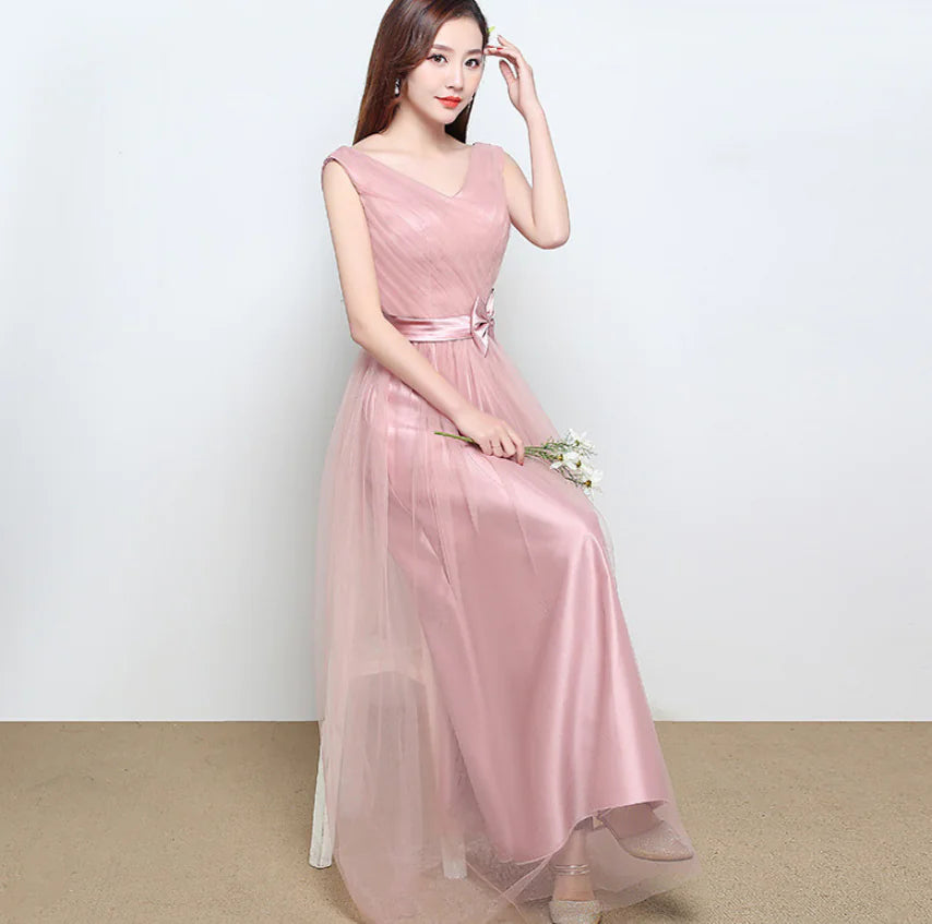 2018 New Style Bridesmaid Dress - Long One-Shoulder