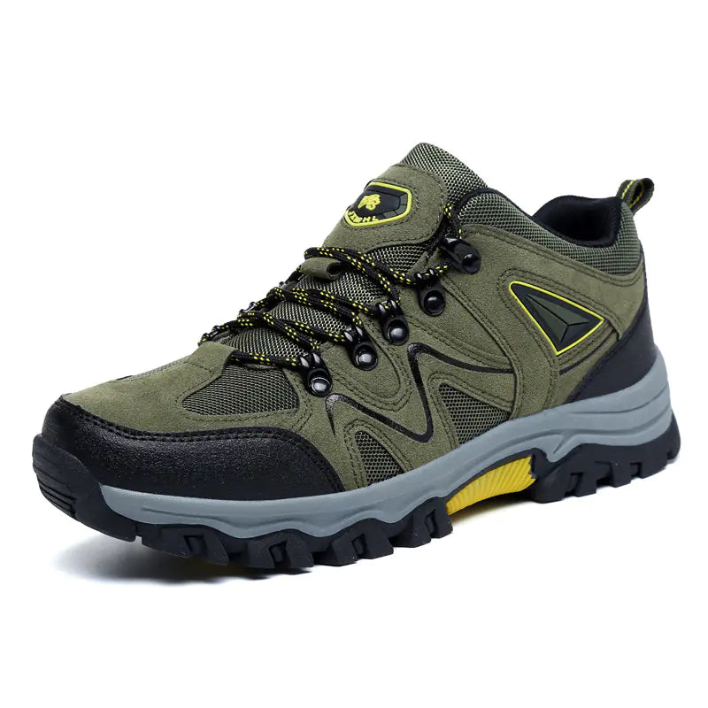 Low-Cut Waterproof Non-Slip Hiking Shoes for Outdoors